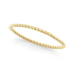 Lola Ade 14k Gold-Plated Special Twist Stacking Ring #122